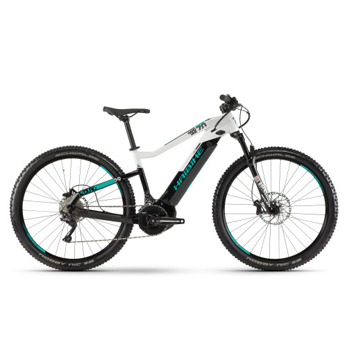 Купить Велосипед  Haibike SDURO HardNine 7.0 i500Wh Deore 19 HB YCS 29", рама M, черно-серо-бирюзовый, 2019 в Киеве - фото №1